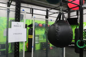 your first boxing class